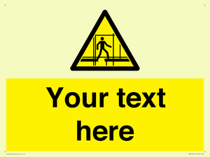 Custom Scaffold Incomplete Sign